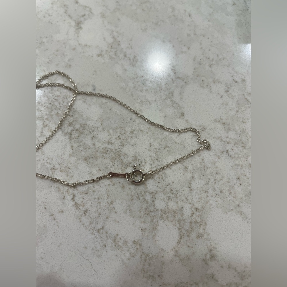 Auth Tiffany&co necklace 18” silver 925 - Picture 14 of 14